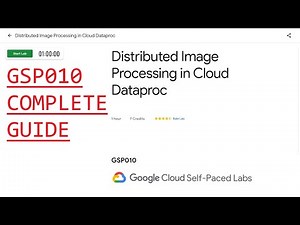 Distributed Image Processing in Cloud Dataproc [GSP010]