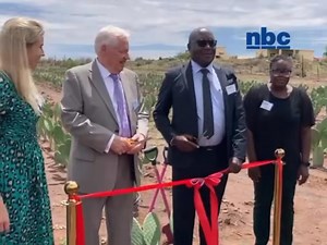 Nopal Renewable Energy Corporation held a groundbreaking ceremony at Farm Namseb near Maltahohe, where 500 hectares of nopal cactus will be cultivated for carbon capture and renewable energy generation. By 2027, the carbon farming project aims to cultivate 5,000 hectares of nopal cactus, with the total reaching 17,500 hectares by 2028. The Nopal Renewable Energy Company plans to set up mega cactus farms across the country. The N$66 million nopal cactus project is expected to create about 70 jobs
