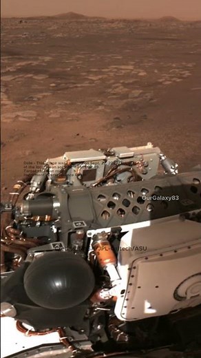 Perseverance’s First 360° View of Mars 🪐 | Historic Panorama 🔍 #ourgalaxy83 #mars #shorts #space