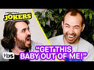 Q Experiences Simulated Labor Pain for His Punishment (Clip) | Impractical Jokers | TBS