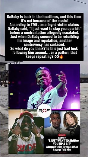 DaBaby Faces New Controversy Just As His Comeback Begins 😳