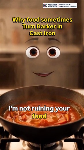 Why Food Turns Dark in Cast Iron | The Truth About Metallic Taste & Seasoning