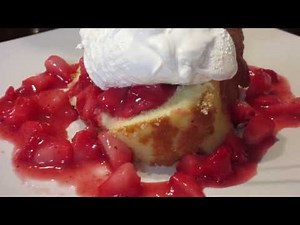 HOMEMADE Strawberry Shortcake- Classic Pound Cake