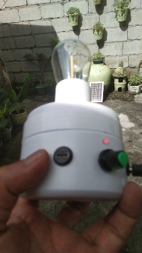 Portable emergency light #EmergencyLight #diy #tips #ideas #howto | Marvin Lorenzo