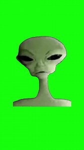 Talking Alien Meme | Green Screen