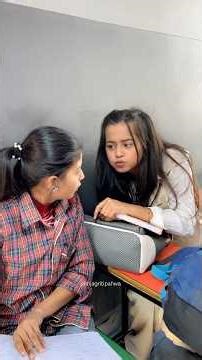 When its Your 1st Day in New School 🏫 #schoollife #studentlife #jagritipahwa #newadmission #fun