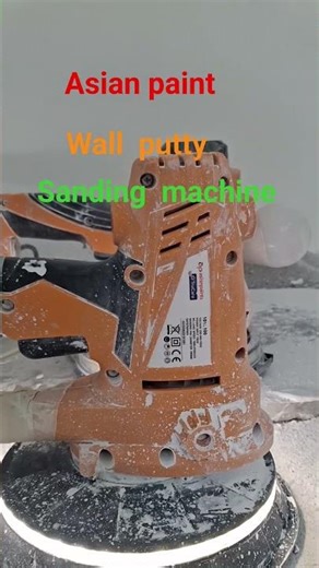 how to use Asian paint sanding machine