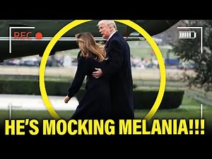 Trump Tries to HUMILIATE Melania as She REFUSES to be Near Him