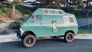 Wild 1969 Econoline Camper Van is Equipped for Off-Road Excursions
