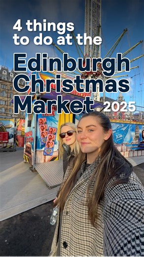 These are the four best things to do at the Edinburgh Christmas Market this year! 🎢 Ride the Starflyer, but make sure you have gloves because it’s freezing up there. 🍖 Enjoy a full roast dinner wrapped in a Yorkshire pudding at Roast. 🎡 Ride the Big Wheel, and take in some amazing views of Edinburgh. 🧇 Finally, grab some Belgian Waffles to end your day with something sweet. What are your must-dos at a Christmas Market? Let us know! #Edinburgh #Christmas #Travel | Skyscanner
