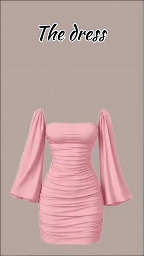 Styling a Pink Ruched Dress OVER Jeans! 🌸👖 #outfitblog #fashion #youtubeshorts