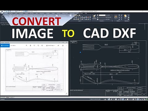 PROGECAD TUTORIALS | CONVERT IMAGE TO CAD DXF | WINTOPO | PROGECAD ADD-ON