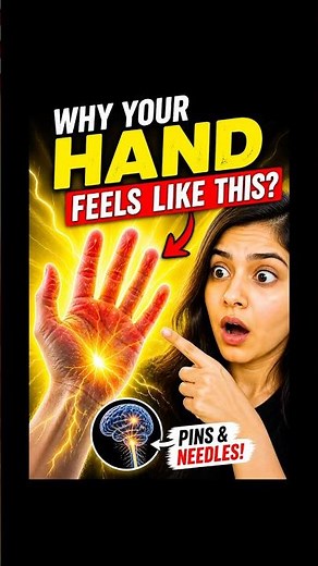 Why Your Hand Feels Like THIS?! 😳 (Pins & Needles)