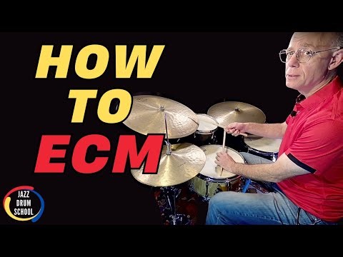 How to Play ECM Straight Eighths on Drums (Bossa to ECM)