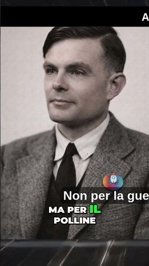 ALAN TURING: : Il Genio Eccentrico che Risolve l'Universo #shorts