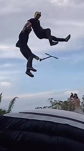 Ripped the shirt right off his back 🤣 | Nitro Circus