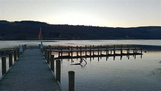 Remembering Donald Campbell Coniston Water this morning - 4th January 2026 | Speed Record Club
