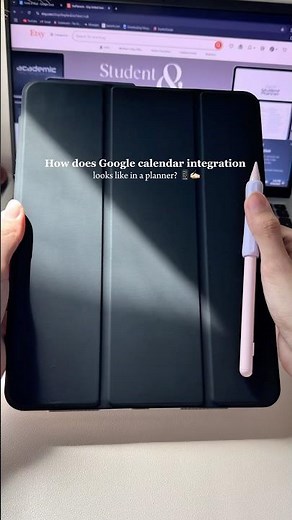How does Google Calendar integration works with a digital planner? #digitalplanner #googlecalendar