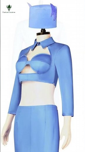 Iconic Sci-Fi Cosplay! The Fifth Element Zone 2 Stewardess Costume Showcase #Takerlama