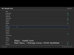 Setup RetroArch (Steam) to play PS1 Games