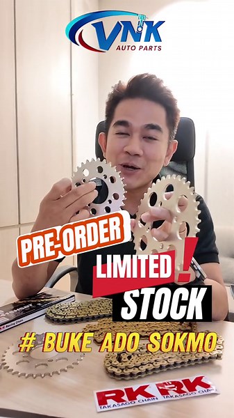 SPOCKET RC80 RKM 415 for AR80 / GTO