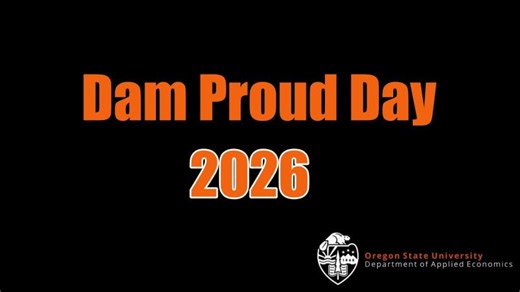 Support the Future of Applied Economics: Dam Proud Day 2026 | Eleanor Riley