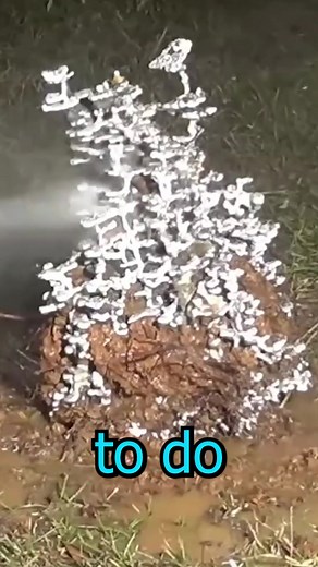 Molten Metal Casting: Revealing the Intricate Ant Colony