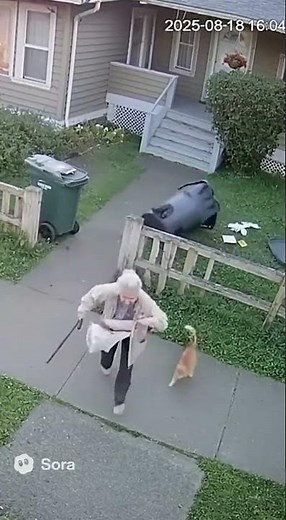 Grandma vs Cat 2 – SORA 2 Ultra-Realistic AI Footage (Looks 100 % Real)