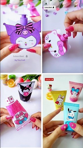 DIY Cute Paper Crafts 😍✂️ | Easy & Satisfying Ideas #Shorts ##shortvideo #love #art #fun #cute #diy