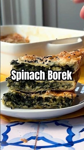 Crispy Spinach Borek 🥬✨ Easy Turkish Phyllo Pastry Recipe!