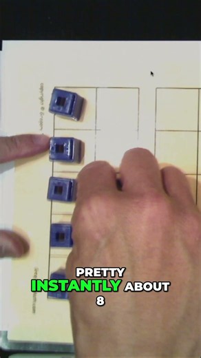 Teaching Number 8: The Ten Frame Math Trick! #shorts