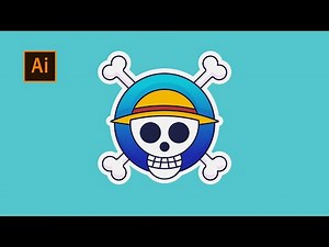 Adobe Illustrator Tutorial - One Piece Logo