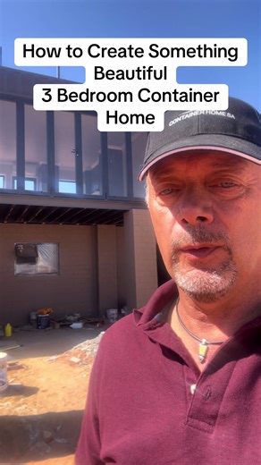 3 bedroom container home. This is how we create something beautiful. #ContainerHomeSA #ContainerLiving #foryoupage ##containerconversion #ecoresponsable