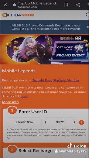 FREE PROMO DIAMONDS IN CODASHOP | NOT CLICK BAIT