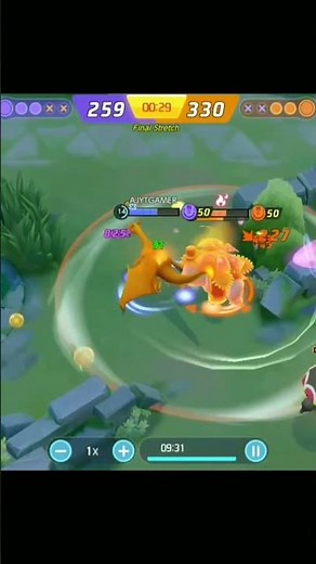 CHARIZARD VS VENUSAUR 1V1 BATTLE 🔥 #pokemonunite #ytshorts