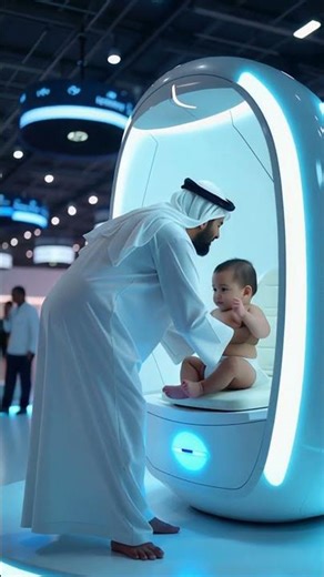 Dubai’s Newest AI Diaper Changer Will Shock You👶 AI Baby Diaper Changer 3 0💇‍♀️Dubais Future Is here