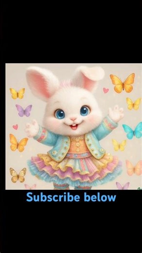 Spring Animals in Dresses– Coloring-by-Numbers with Music #spring #bunny #animeanimals
