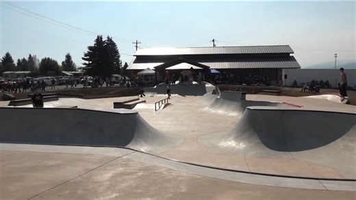 The Mehen Memorial Skatepark in New Meadows, Idaho was a special and meaningful project for all of us. 💚 Thank you to everyone involved; skaters, advocates and our rippin' crew. This one's for happiness and healing. #grindlineskateparks #grindlineforlife | Grindline Skateparks