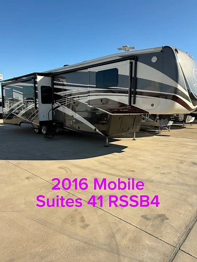 USED SALE! DON’T MISS OUT! Used 2016 DRV Luxury Mobile Suites 41 RSSB4 Fifth Wheel Sale Price $64,997! Payments as low as $411/mo. Call Now! 817-402-4200Visit us today or view online https://www.hwhrv.com/product/used-2016-drv-luxury-suites-mobile-suites-41-rssb4-3246338-5?vidwalkthrough=true Stock# 36040 #holidayworldrv #holidayworldofalvarado #aworldofdifference #usedfifthwheelforsale #rvliving | Holiday World RV | Facebook
