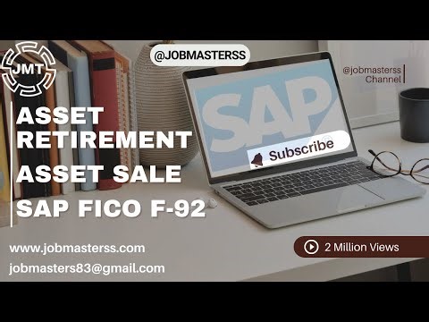 Asset Retirement in SAP FICO | Asset Sale | T-Code F-92