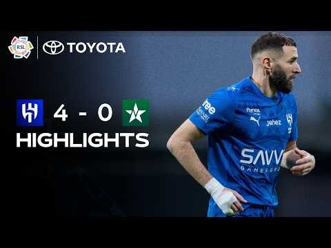 First at home for Benzema! 🔥 Al Hilal cruise past Al Najmah ⏱️ | Powered by Toyota