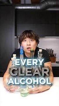 Mixing EVERY Clear Alcohol Together and Drinking It #cocktails #mixology #bartending #bartender