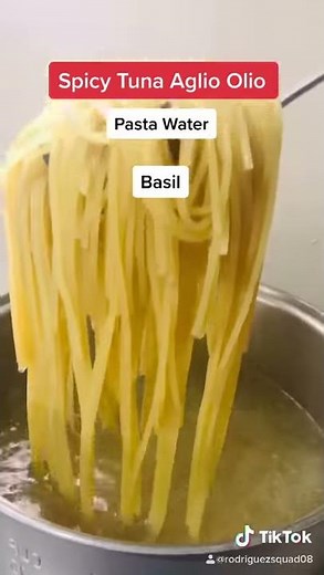 Spicy Tuna Aglio Olio |Easy Recipe | Rodriguez Squad Recipes