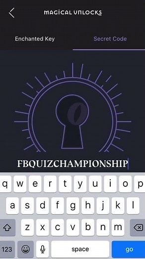 Harry Potter Fan Club App Secret Code