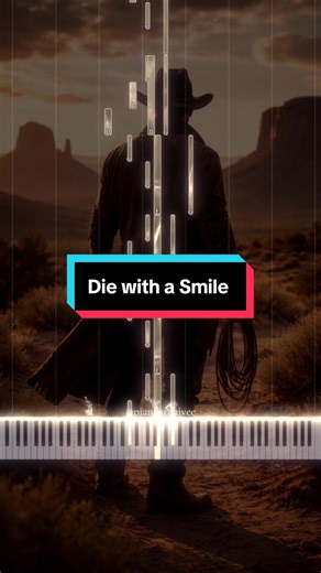 Die with a Smile Piano Tutorial by Lady Gaga