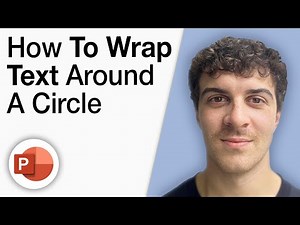 Powerpoint Tutorial - How To Wrap Text Around a Circle [2025 Full Guide]