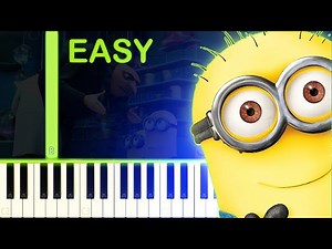 My Life | DESPICABLE ME - EASY Piano Tutorial - Videos For Kids