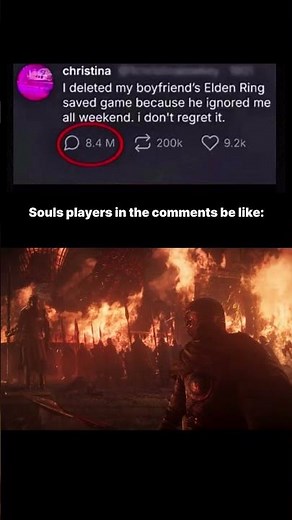 Never touch a Souls player’s save file #eldenring #darksouls #soulslike #shadowoftheerdtree