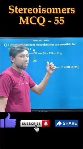Stereoisomers (MCQ Questions)