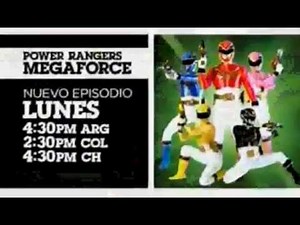 Cartoon network LA .Promo : Power Rangers Megaforce "Nuevos episodios" Mayo 2014
